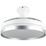  Bela/v srebrni barvi LED stropna svetilka Lindberg – | Shoptok.si