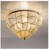  siru - plafonska svetiljka pouff 3xE27/60W/230V hrom/bež venecijansko staklo | Eponuda.com