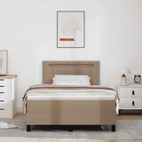  Krevet s opruga kutije s madracem Boja cappuccina 120 x 190 cm | shoptok.hr