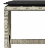  11-dijelni vrtni blagovaonski set s jastucima svijetlosivi | shoptok.hr
