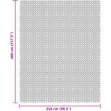  Tepih za šator krem 4x2,5 m | shoptok.hr
