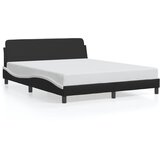 vidaXL Okvir za krevet Dover crno-bijeli 152x203cm umjetna koža - Crno-bijelo 152 x 203 cm Cijene