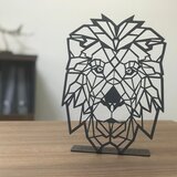 Atelier Del Sofa dekorativna figura aslan pod, 2 mm, crna Cene