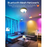 Aigostar 4x Pametna LED vgradna svetilka 15W RGB | Shoptok.si