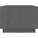  Stolić za kavu sivi 80 x 50 x 35 cm od masivne borovine | shoptok.hr