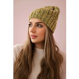 Kesi Cap with fleece Merry K225 kiwi+khaki Cene