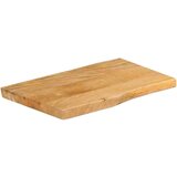 vidaXL Stolna ploča 60x40x2,5 cm od masivnog drva manga sa živim rubom | shoptok.hr