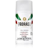 Proraso white Shaving Foam pjena za brijanje sa zelenim čajem i zobenom kašom 300 ml za muškarce Cijene