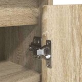 vidaXL Omarica za čevlje sonoma hrast 29,5x34x76 cm inženirski les | Shoptok.si