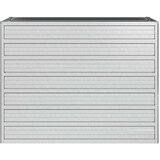  Povišena vrtna gredica 100 x 40 x 77 cm pocinčani čelik srebrna | Eponuda.com