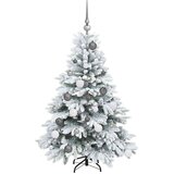 vidaXL Umestno božično drevo med 150 LED Zelena 120 cm PE in PVC | Shoptok.si