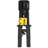 Klešče kovinske za krimpanje RJ45, RJ12, RJ11, Crimp+Cut, (20823305)