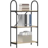 vidaXL Knjižna polica sonoma hrast 60 x 30 x 109 cm Konstruiran les | Shoptok.si