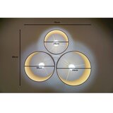 duolla - plafonska svetiljka roller trio 3xE27/60W/230V braon | Eponuda.com