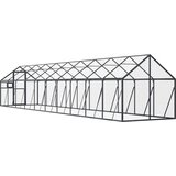 Kavez za ptice antracit 1,79x10x1,85 m aluminijski | Eponuda.com