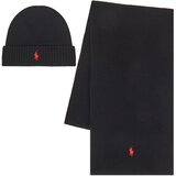 Polo Ralph Lauren Šali & Rute HATSCARFGBOX-COLD WEATHER-HAT Črna | Shoptok.si