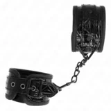 Okovi Za Zapestje Diamond Pattern Black