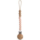 Mushie Eva držalo za dudo Blush 1 kos | Shoptok.si