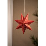 Markslöjd 700122 - Božićna dekoracija SATURNUS 1xE14/25W/230V, prečnik 45 cm, crvena | Eponuda.com