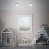 BRILONER 7076-414 -led stropno svetlo star sky LED/11W/230V 15x15 cm srebrna | Eponuda.com