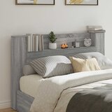  Uzglavlje Siva Sonoma 160 x 16,5 x 103,5 cm Konstruirano drvo | shoptok.hr
