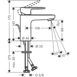 Hansgrohe 71585670 Vernis Blend 100 CoolStart armatura za umivalnik | Shoptok.si