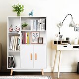  Moderna drvena knjižna ormarić za dom ili ured 80 x 24 x 119 cm (bijela) | shoptok.hr
