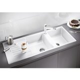 Blanco 515597 Zia 8 S dvojno pomivalno korito iz umetnega kamna | Shoptok.si
