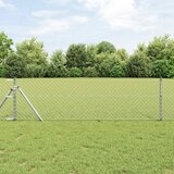  Ograda od lančane veze 10 x 0,6 m Pocinčani čelik Srebrno | shoptok.hr