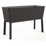 Cvetlični lonci, korita, visoke grede Cvetlični lonec SPLENDOR 120 L – rjav Cene