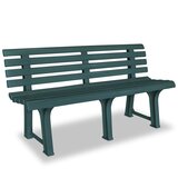 vidaXL Vrtna klupa 145,5 cm plastična zelena Cijene