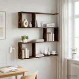  Polica na zidu 60 x 12 x 50,5 cm Konstruirano drvo | shoptok.hr
