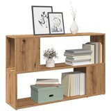 vidaXL Knjižna omara Artisan Oak 100x24x63 cm Inženirski les | Shoptok.si