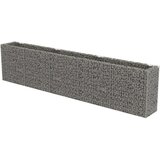  Visoka greda gabion pocinkano jeklo 450x50x100 cm | Shoptok.si