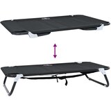  Krevet za psa Crna 90 x 55 x 18 cm Čelik | shoptok.hr