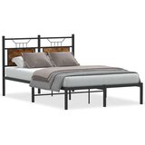 vidaXL Okvir kreveta bez madraca boja hrasta 120 x 200 cm drveni | shoptok.hr