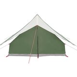  Obiteljski šator s krovom Zelena i bijela 256 x 256 x 185 cm | shoptok.hr
