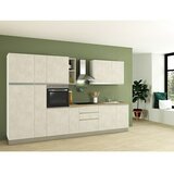 Marinelli Cucine Montažna kuhinja Marina (Širina: 345 cm, Bijela, S električnim uređajima, Sudoper na desnoj strani) | shoptok.hr