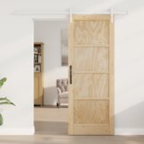 vidaXL klizna vrata s hardverskom opremom 78x202 cm od čiste borovine | shoptok.hr