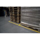 Boplan Talni označevalni trak LINE PLAN, širina 50 mm, rumene barva, samolepilen | Shoptok.si