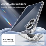 Techsuit Shockproof Clear Silicone prozirna maskica otporna na udarce za Samsung Galaxy A07 4G | shoptok.hr