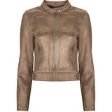 Vero Moda Usnjene jakne & Sintetične jakne VMJOSE MARI SHORT FAUX SUEDE JACKET BOOS Kostanjeva | Shoptok.si