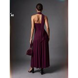 Sinsay Maxi haljina s asimetričnim šavom i šalom | shoptok.hr