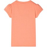  Dječja majica sa širokim rukavima neonskonarančasta 92 | shoptok.hr