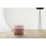 Kayoom TABURE, kovina, tekstil, leseni material roza, zlate barve | Shoptok.si