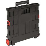 Kolica Crna i crvena 35 x 39 x 92 cm PP i elastomer | shoptok.hr