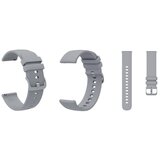 Chameleon Silikonski pašček 18 mm, Fresh siv, za pametno uro | Shoptok.si
