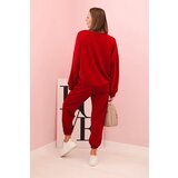 Kesi Włoski Set sweatshirt + pants butter red | Eponuda.ba