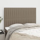 Uzglavlje boje taupe 144x5x118/128 cm tkanina | shoptok.hr