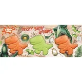 Dinosaurs šumeče kroglice za kopel za otroke 3x70 g